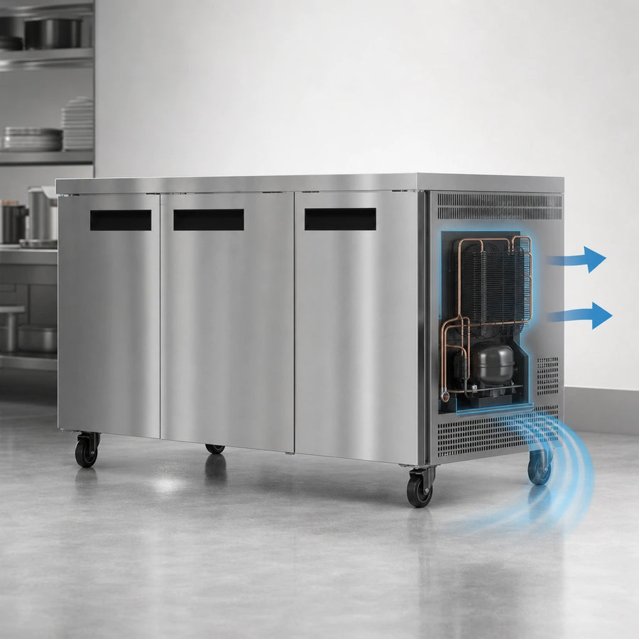 Rear-Mounted Self-Contained Refrigeration