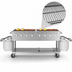 Thumbnail image #4 for KoolMore 60-Inch Mobile Outdoor Propane Charbroiler Grill with 8 Burners