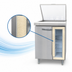 Thumbnail image #4 for Continental Refrigerator D27N12M Designer Line 27