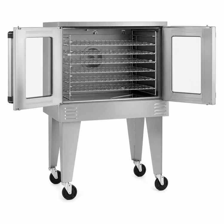 Product image #4 for Southbend Platinum Single Deck Electric Convection Oven, Standard Depth, 7.5 kW, Standard Controls, Dependent Doors