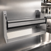 Thumbnail image #4 for Glastender 18-Inch Single Stainless Steel Speed Rail with Open Step-and-Rail Design
