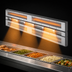 Thumbnail image #4 for Hatco Glo-Ray® 120-Inch Max Watt Lighted Dual Infrared Strip Heater with 6-Inch Spacer