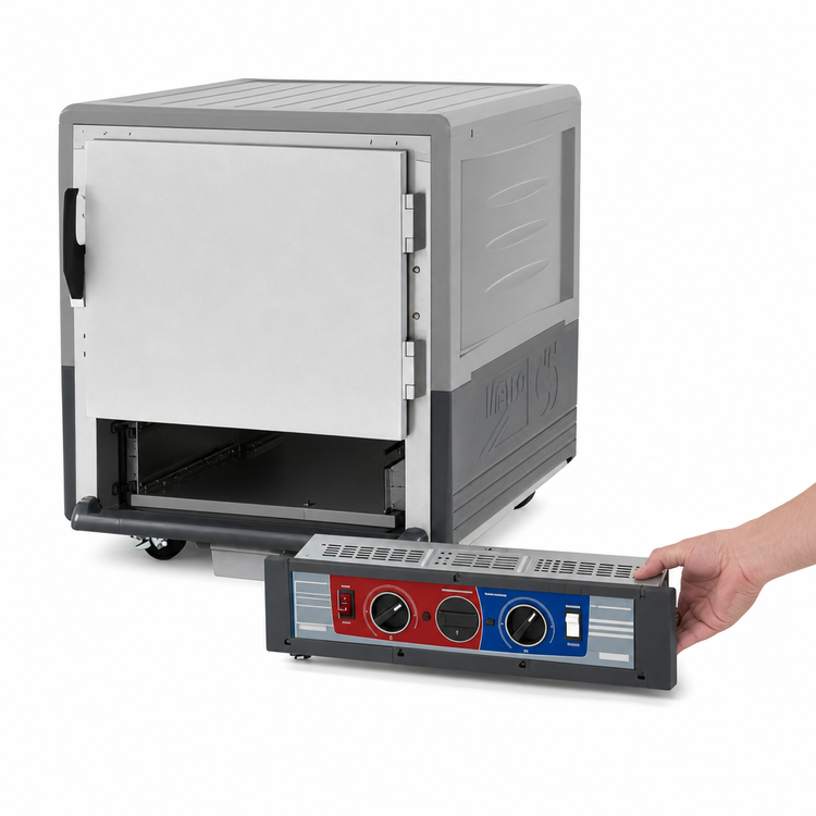 Product image #4 for Metro C5 3 Series Insulation Armour Undercounter Heated Holding and Proofing Cabinet, Gray, Solid Door, Low Watt