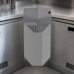 Thumbnail image #4 for Glastender, Inc. CIWA-30 Underbar Inside Wedge Corner Drainboard, 30-Degree Angle, 19-Inch Deep, Stainless Steel, No Legs