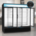 Thumbnail image #4 for Kelvinator Commercial 81-Inch Three-Section Glass Door Merchandiser Refrigerator, 72 Cu. Ft., Bottom-Mount