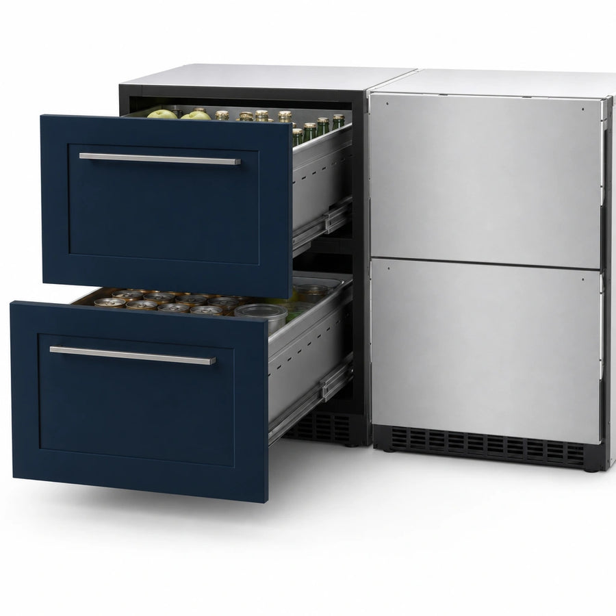 Two Refrigerator Drawers
