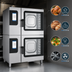 Thumbnail image #4 for Convotherm Maxx Pro K-12 Double Stacked Full-Size Gas Boiler Combi Oven