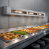 Thumbnail image #4 for Hatco Glo-Ray® 144-Inch Lighted Infrared Strip Heater, Standard Wattage, Aluminum