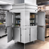 Thumbnail image #4 for Beverage-Air P Series 2-Section Pass-Thru Freezer with 8 Half Solid Doors, 48.33 Cu. Ft., Top-Mounted Self-Contained Refrigeration