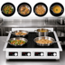 Thumbnail image #4 for Eurodib CCI4351PH Commercial 4-Zone Induction Cooktop, 31.2-Inch, 240V, Stainless Steel