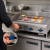 Thumbnail image #4 for Comstock-Castle Castle Series 36-Inch Countertop Gas Griddle with 1-Inch Polished Steel Plate