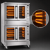 Thumbnail image #4 for Southbend Platinum Series Double-Deck Bakery-Depth Electric Convection Oven, 7.5 kW Per Deck