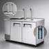 Thumbnail image #4 for True Club Top Draft Beer Cooler, 2 Half-Barrel Kegs, Stainless Steel, Dual Columns