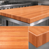 Thumbnail image #4 for Boos Block American Cherry Kitchen Countertop, 72 x 38 x 2-1/4 Inches, Edge Grain, Penetrating Oil Finish