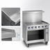 Thumbnail image #4 for Imperial Pro Series 36-Inch Electric Griddle Range with Open Cabinet Base