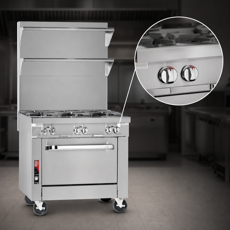 Product image #4 for Southbend Platinum Heavy Duty 12-Inch Modular Gas Hot Top Range