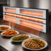 Thumbnail image #4 for Hatco Glo-Ray Max Watt Lighted Dual Infrared Strip Heater, 36 Inch, 6 Inch Spacer