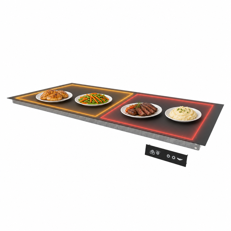 Product image #4 for Vollrath 68-Inch Flush Mount Drop-In Heated Shelf
