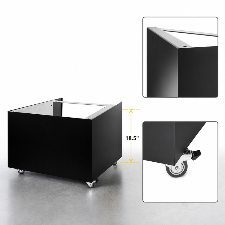 Product image #4 for DRY AGER Wheeled Podium Stand for Free-Standing UX 1500 / UX 1550 PRO (S) Dry Aging Cabinets