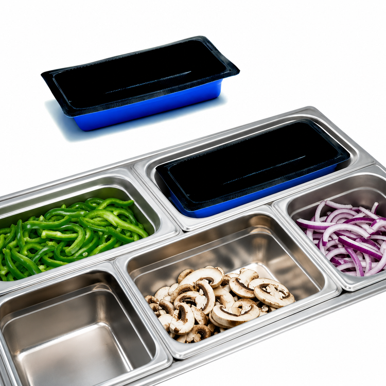 Product image #4 for Merrychef USA Non-Stick 1/3 GN Container, 1 Liter Capacity