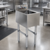 Thumbnail image #4 for Advance Tabco Underbar Basics Free-Standing Stainless Steel Underbar Hand Sink with Splash Mount Faucet