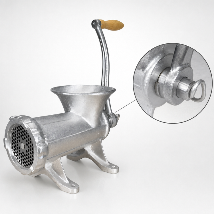 Product image #4 for Weston Manual #22 Hub Meat Grinder and Sausage Stuffer