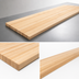 Thumbnail image #4 for Boos Block 132-Inch x 25-Inch Full-Length Rail Edge Grain Maple Kitchen Countertop with Varnique Finish