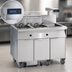 Thumbnail image #4 for Imperial Electric Floor Fryer with 4 Tanks, 50 lb Each, Computer Controls, and Built-In Filter System