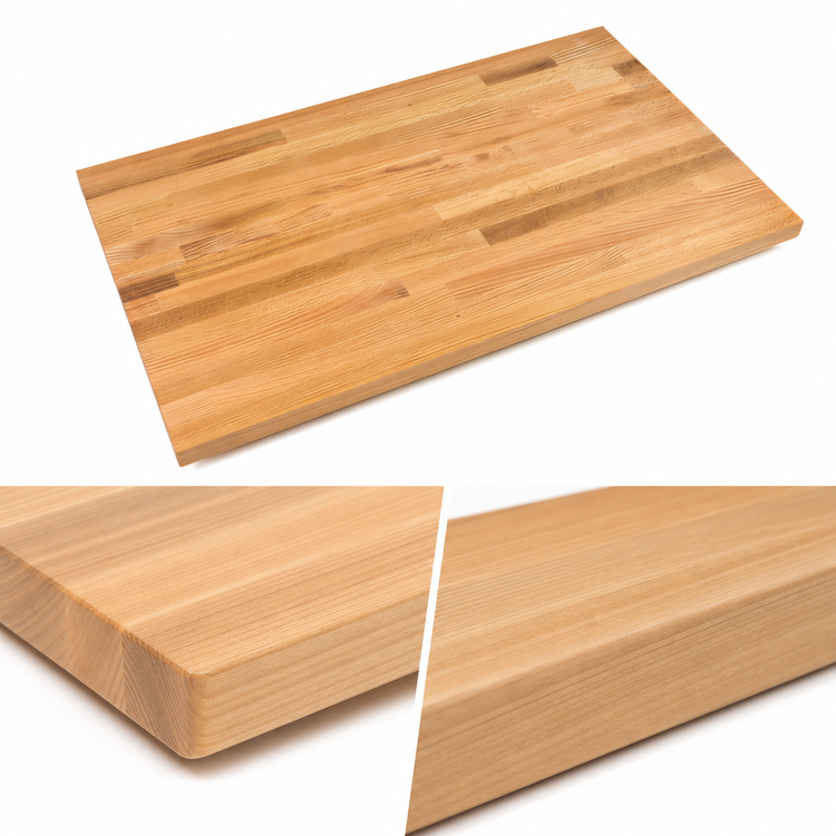 Product image #4 for John Boos Appalachian Red Oak Blended Edge Grain Kitchen Countertop, 84 x 25 x 1-1/2 Inch, Oil Finish