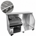 Thumbnail image #4 for Glastender PBCR78-18 78-Inch Portable Bar for Stackable Cups with 18-Inch Cocktail Ice Bin and Refrigerator Space