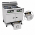Thumbnail image #4 for Solstice Reduced Oil Volume Electric Fryer, Full Frypot, 40 lb Oil Capacity, Built-In Filter Drawer System, 14 kW
