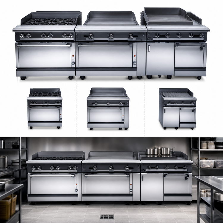 Product image #4 for Vulcan V Series 24-Inch Modular Gas Heavy Duty Range with 2 Hot Tops