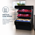 Thumbnail image #4 for Howard-McCray Ovation Series Vertical Meat Open Merchandiser Open-Air Cooler, 51