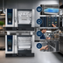 Thumbnail image #4 for RATIONAL iCombi Pro Double-Stack 6-Full-Size Natural Gas Combi Oven System, 208/240V, 1-Phase