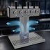 Thumbnail image #4 for Glastender Tee Draft Countertop Dispensing Tower with 5 Stainless Steel Faucets