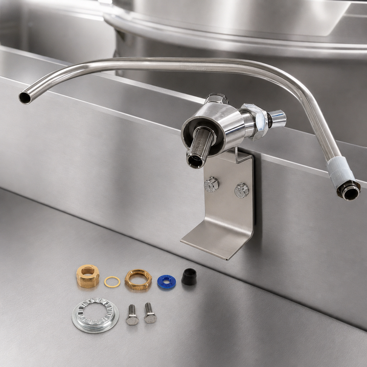 Product image #4 for Cleveland Range Single Pantry Faucet and Bracket for Braising Pans and Tilt Skillets
