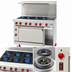 Thumbnail image #4 for American Range Green Flame 48-Inch Commercial Gas Range with 24-Inch Griddle, 4 Open Burners, Standard Oven, and Storage Base