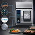 Thumbnail image #4 for RATIONAL iCombi Pro XS Electric Countertop Combi Oven with UltraVent Plus Recirculating Hood