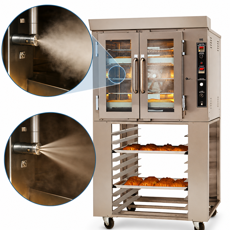 Product image #4 for Doyon Jet-Air JA6SL Single Deck Full-Size Electric Convection Oven with Steam Injection