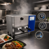 Thumbnail image #4 for Antunes RS-1000 Rapid Steamer Automatic Countertop Steamer with Dual 20-Ounce Compartments, 208V