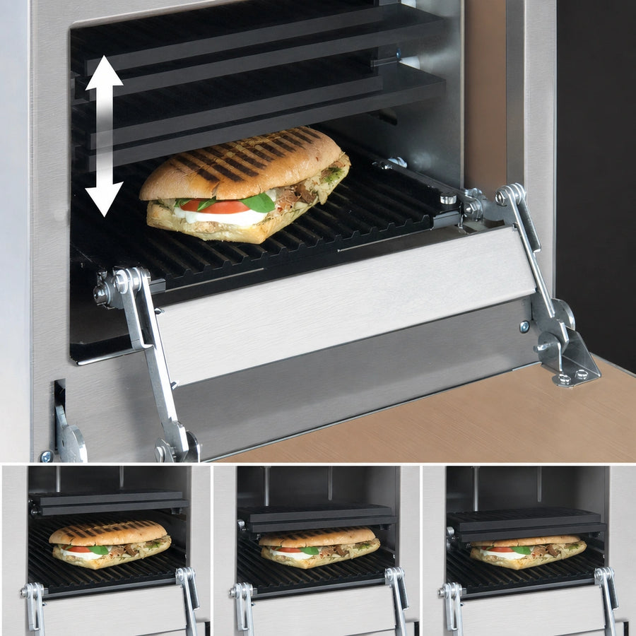 Height-Adjustable Upper Grill Plate