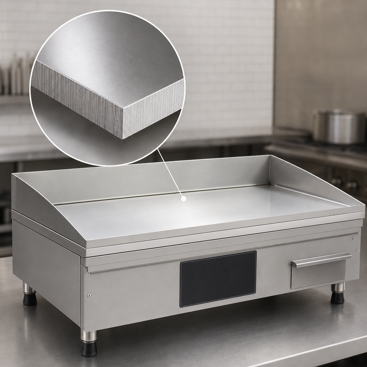Product image #4 for AccuTemp AccuSteam 36-Inch Countertop Electric Steam-Heated Griddle