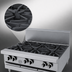 Thumbnail image #4 for Garland G Starfire Pro G36-6T 36-Inch Natural Gas Modular Restaurant Range with 6 Open Burners