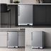 Thumbnail image #5 for Summit Appliance SCF505SSTBADA Upright Undercounter All-Freezer with Stainless Steel Door and 32-Inch Height