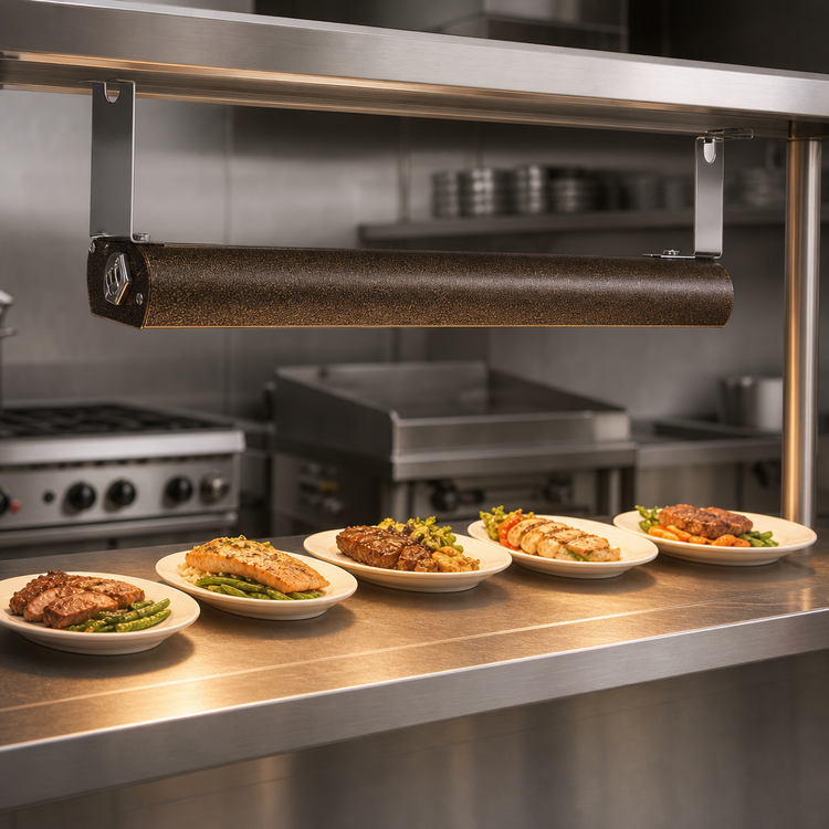 Product image #4 for Vollrath 66-Inch Low Profile Unlighted Strip Heat Lamp, 208V