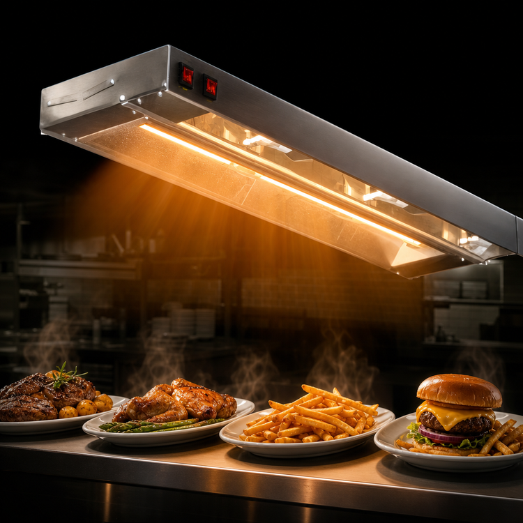 Product image #4 for Eagle RedHots 108-Inch Single Rod-Type Unlighted Strip Heat Lamp, High-Watt, 208V