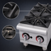 Thumbnail image #4 for APW Wyott Workline GHP-4S 24-Inch 4-Burner Gas Countertop Hot Plate, 88,000 BTU