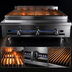 Thumbnail image #4 for Vulcan V Series VCBB36 36-Inch Heavy Duty Modular Gas Charbroiler