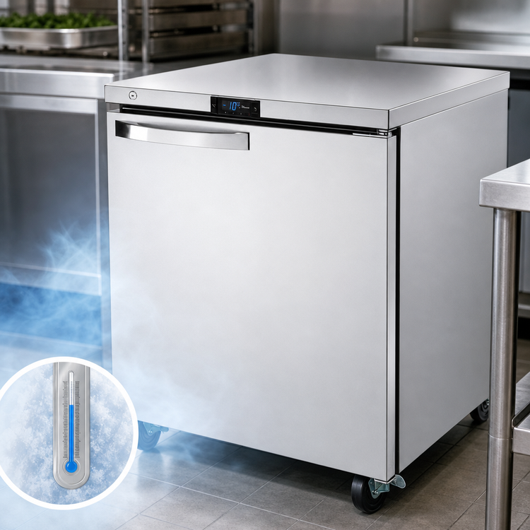 Product image #4 for True Spec Series 27-Inch Single-Section Solid Door Undercounter Freezer