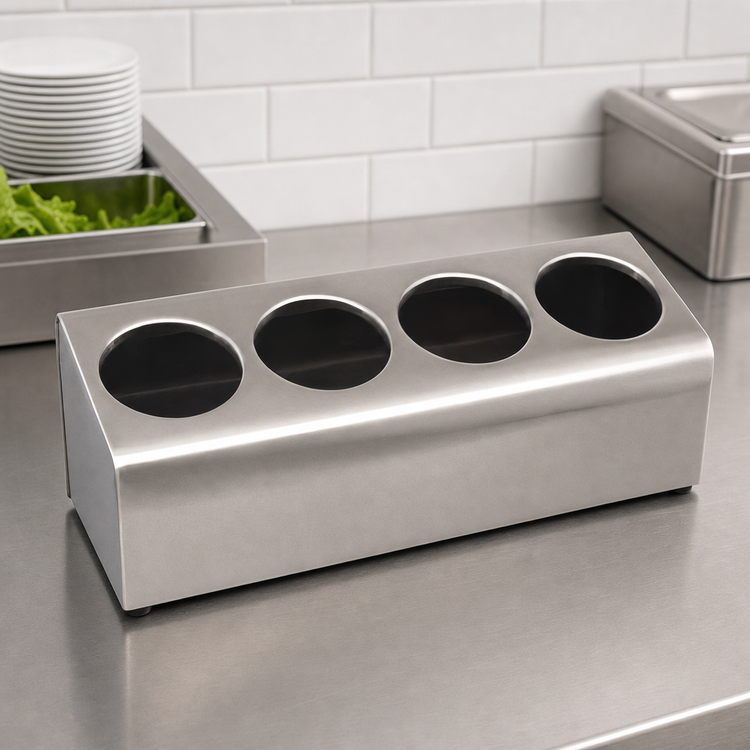 Product image #4 for Alegacy Foodservice Products Countertop In-Line Dispenser for Four Cylinders, Without Containers